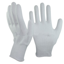 NMSAFETY white pu coating cut resistant gloves